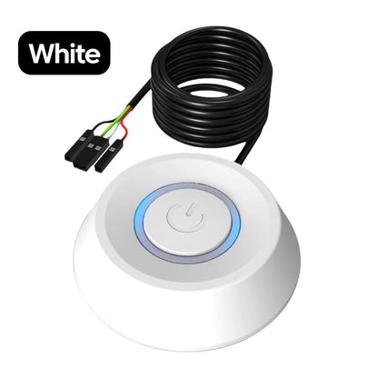 1.8M PC Power Switch w/ LED External Start Button for Desktop Computer