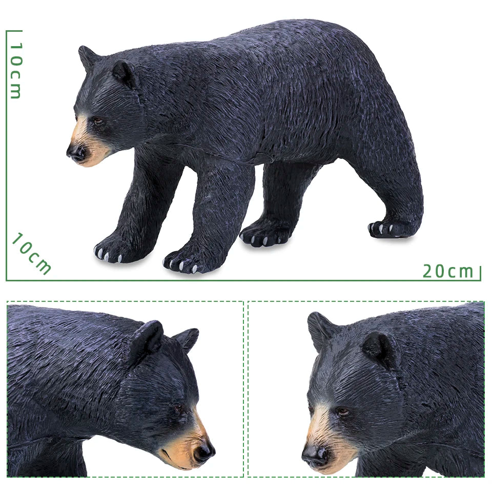 Big Size Soft Rubber Animal Action Figures for Children Educational Collection