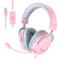 FIFINE Ampligame H9W Wired Gaming Headset 7.1 Surround with Mic USB & 3.5mm for PC PS4/PS5 Xbox