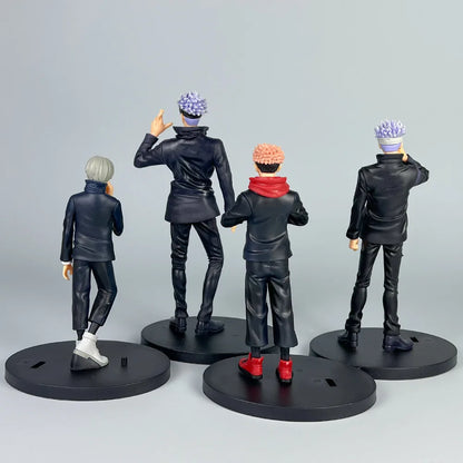 6pcs Jujutsu Kaisen Figure Satoru Gojo Geto Suguru PVC Anime Toy