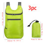 Weekend Travel Bag Foldable Waterproof Lightweight Large Capacity Backpack