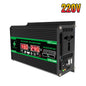 4000W 12V DC to 110/220V AC Power Inverter Dual USB LCD Camping RV