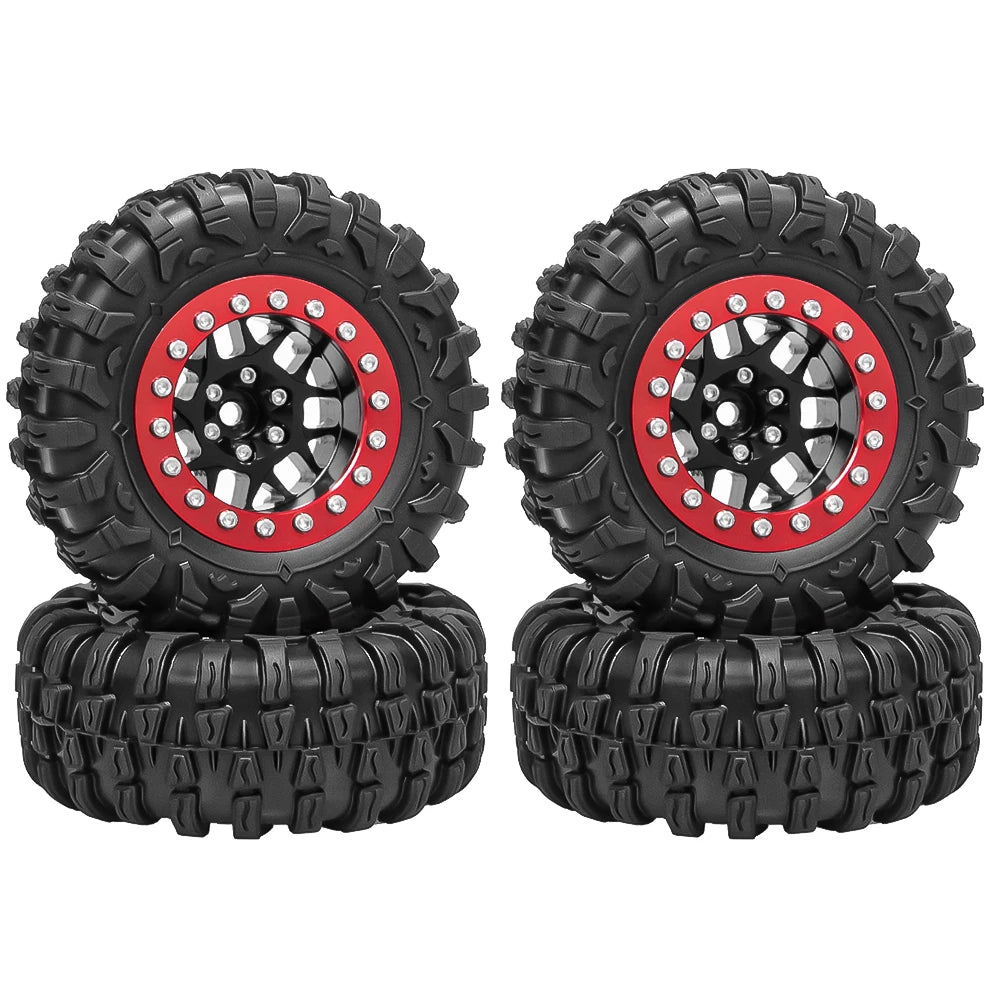 1.45 Inch Crawler Car Tire Wheels for 1/18 TRX-4M 1/24 SCX24 RC