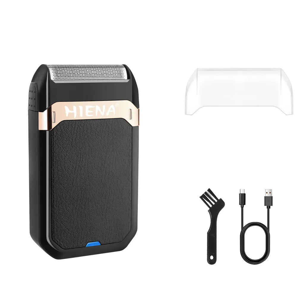 Men Electric Shaver Cordless Hair Clipper Rechargeable Hiena Razor