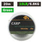 20m Carp Soft Hooklink Braid Line 15/25/35lb Uncoated Hair Rig Tackle