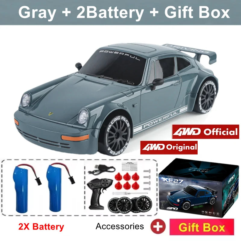 4WD Drift Car Remote Control RC Racing Truck 4x4 GTRPRO Toy for Kids Adults
