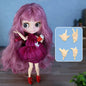 Icy Dbs Blyth Doll 20CM Joint Body Nude DIY Clothes Shoes for Girls