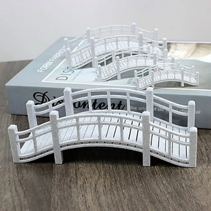 1PC Figurine Fairy Garden Miniature Bridge Ornament for Room Decoration