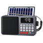 Portable Bluetooth Speaker Solar FM Radio USB Rechargeable Outdoor Music