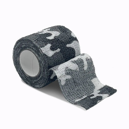 Elastic Grip Wrap Self Adhesive Camouflage Tape 450cm Sports Bandage