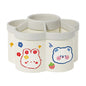Rotating Pen Holder Large Capacity Desk Organizer Storage Box for Brushes
