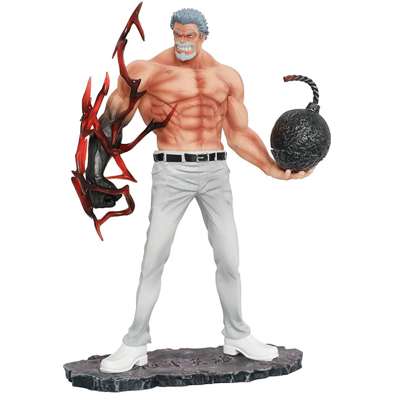 26cm One Piece Monkey D Garp Figure Standing Posture PVC Statue Model Toy