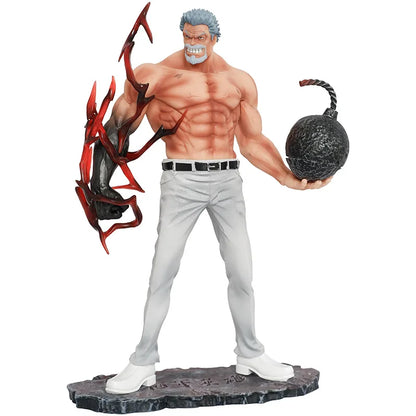 26cm One Piece Monkey D Garp Figure Standing Posture PVC Statue Model Toy