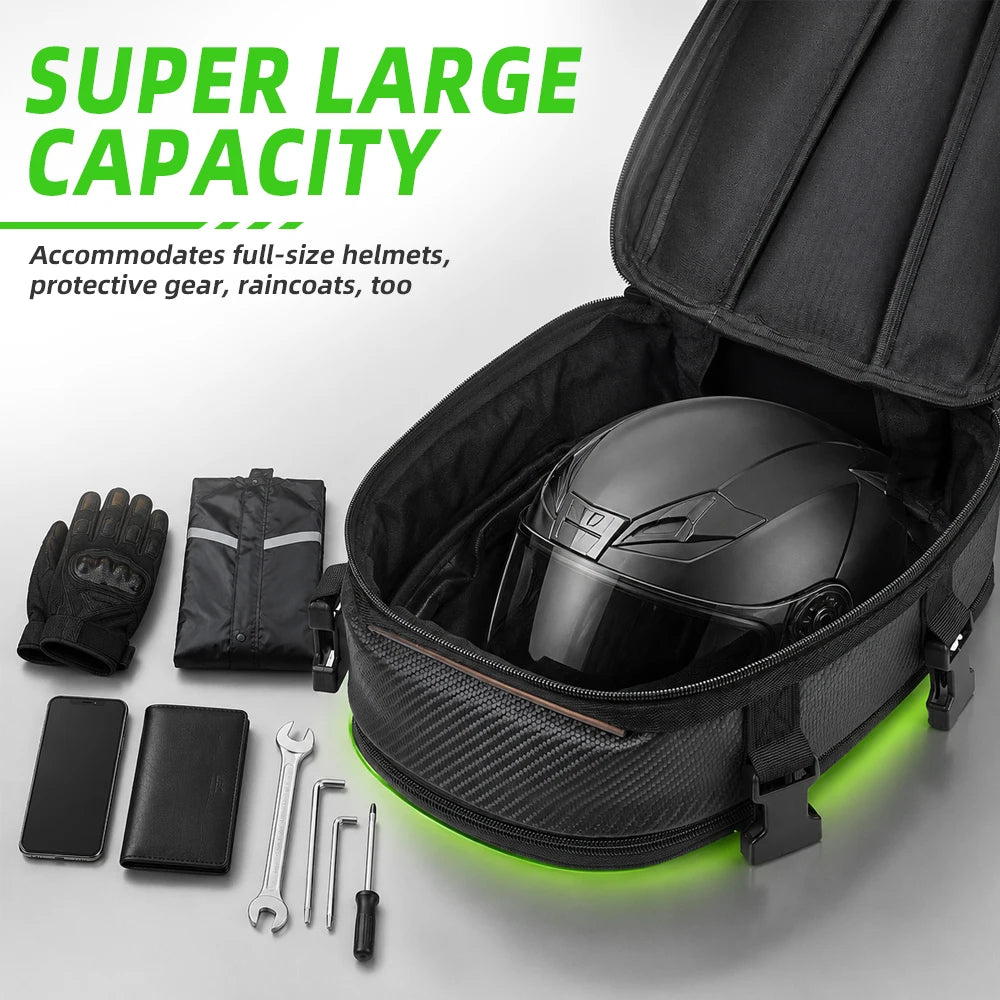 Bike Rain Cover Waterproof Tail Bag for Electric Dirt Bike Scooter