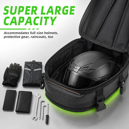 Bike Rain Cover Waterproof Tail Bag for Electric Dirt Bike Scooter