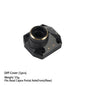 Black Brass Steering Knuckle Portal Cover Weights for Axial Capra SCX10 III