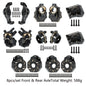 TRX4 Brass Portal Axle Housing Weight System Black 1/10 RC Crawler TRX6