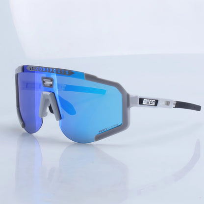 SCICON Photochromic Cycling Glasses, UV400 Outdoor Sports Sunglasses for Men & Women MTB Road Bike