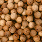 200Pcs Dark Brown Round Wooden Beads 6/8/10/12mm Loose Spacer for Jewellery
