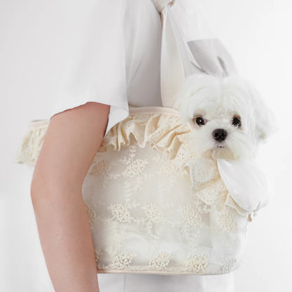Pet Carrier Bag for Small Dogs Handheld Shoulder Purse Dog Accessories