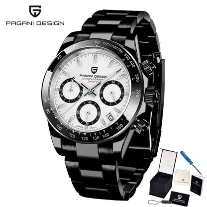 PAGANI Design Men’s Quartz Chronograph Watch VK63 Luxury Business 2024 Wristwatch