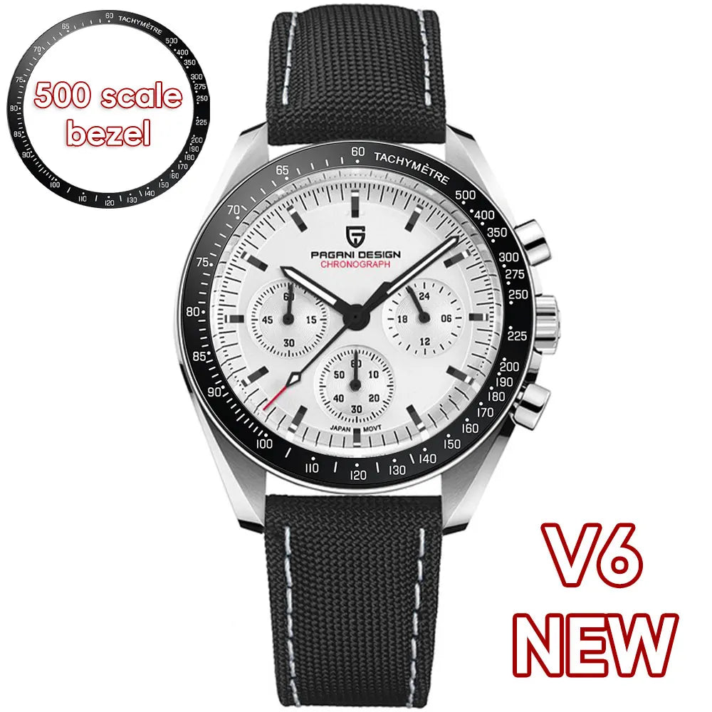 PAGANI DESIGN 2024 New Men's Watches Top Luxury Quartz Watch For Men Auto Date Speed Chronograph AR Sapphire Mirror Wrist watch-EXPROTAS