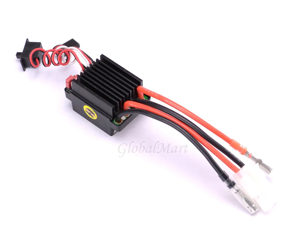 320A Motor Speed Controller Brushed ESC 2A BEC for RC Car Boat Waterproof