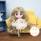 Icy Dbs Blyth Doll 20CM Joint Body Nude DIY Clothes Shoes for Girls