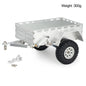 Aluminium CNC RC Crawler Utility Trailer Ball Hitch 1/18 TRX4M SCX24 Redcat
