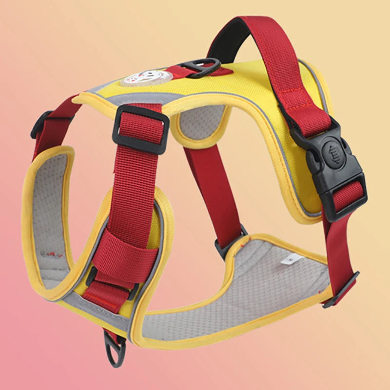 Reflective Dog Harness Adjustable Vest with Handle for Small to Large Dogs