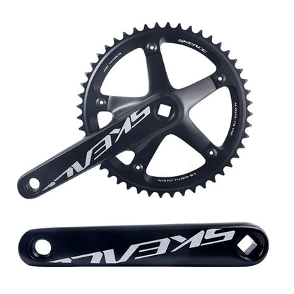 SKEACE 144BCD Single Speed Crankset 165mm 49T Square Taper MTB Bike
