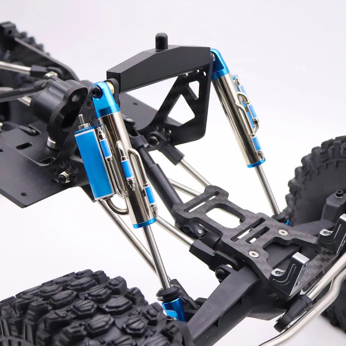 For 1/10 RC Crawler Shock Absorber Damper 2Pcs Metal UT4 TRX4 90046