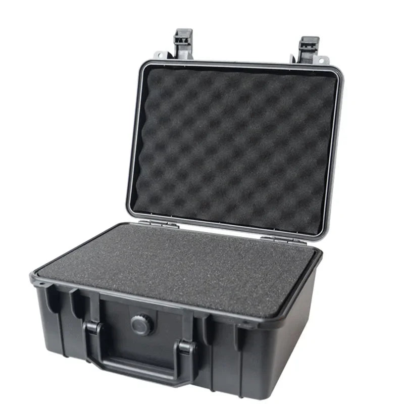 Waterproof Impact-Resistant Hard Toolbox, Portable Organizer for Hardware Tools & Instruments