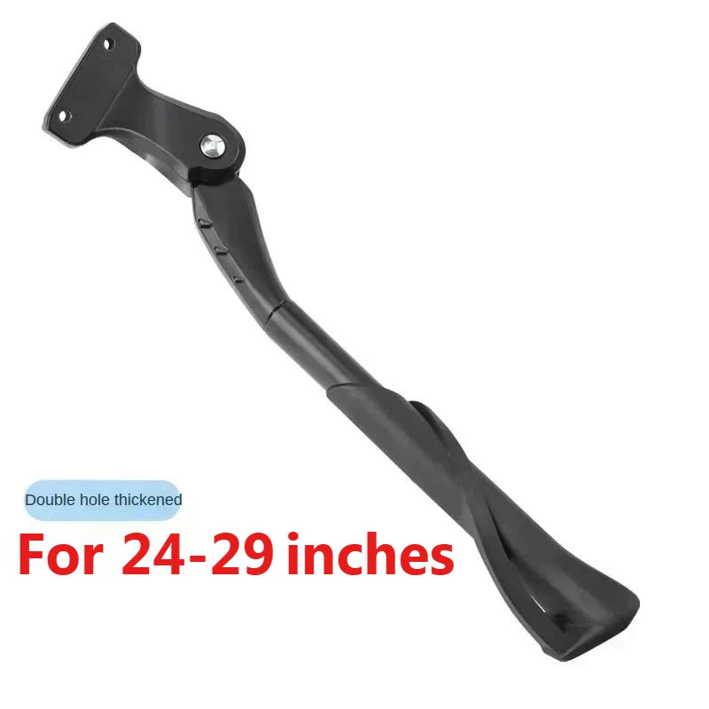 Adjustable Bike Kickstand Aluminium Alloy 22-29 Inch MTB E-Bike Support