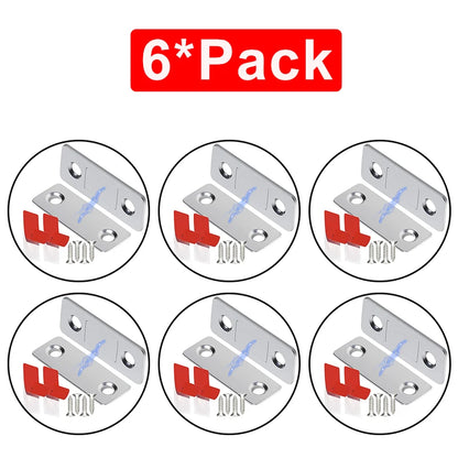 Ultra Thin Magnetic Cabinet Catch Strong Door Drawer Stopper Invisible Adhesive