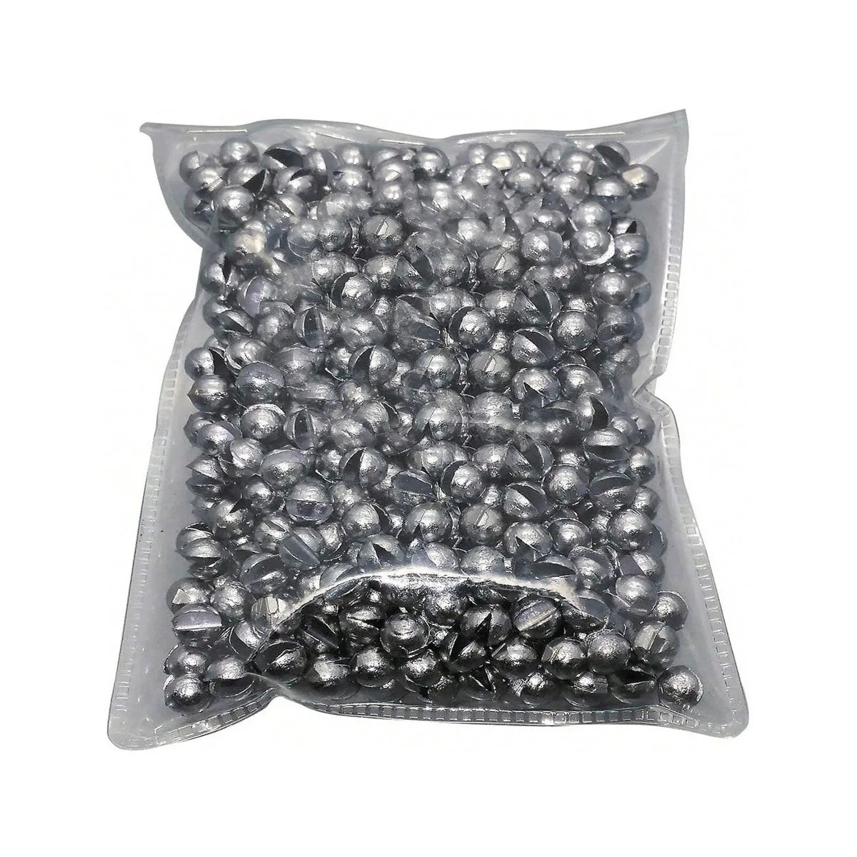 100Pcs Fishing Lead Split Shot Sinkers Round Weights for Tackle