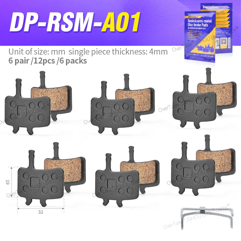Avid BB7 Juicy 3 5 7 Disc Brake Pads Resin Semi-Metal Ultimate Sport EX