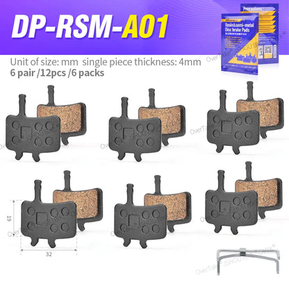 Avid BB7 Juicy 3 5 7 Disc Brake Pads Resin Semi-Metal Ultimate Sport EX