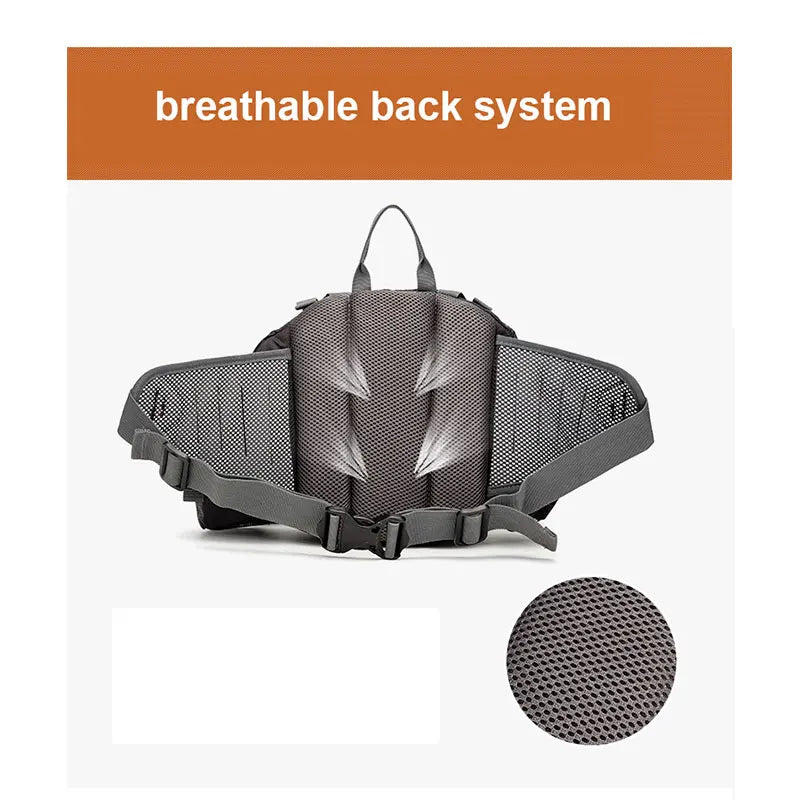 Camping Waist Chest Bag Outdoor Nylon Shoulder Bag Crossbody Travel Cycling Bicycle Riding Running Handbags Climbing Men's Bags-EXPROTAS