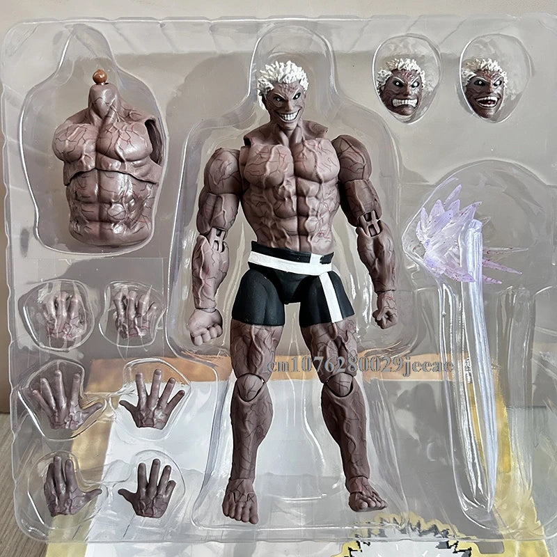 18cm Kengan Ashura Tokita Ohma Kure Raian PVC Movable Action Figure Toy