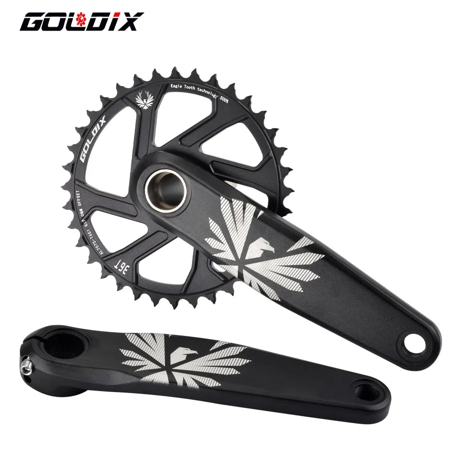 GOLDIX MTB Direct Mount Crankset 0mm Offset 170/175mm for 30–38T Chainring - EXPROTAS