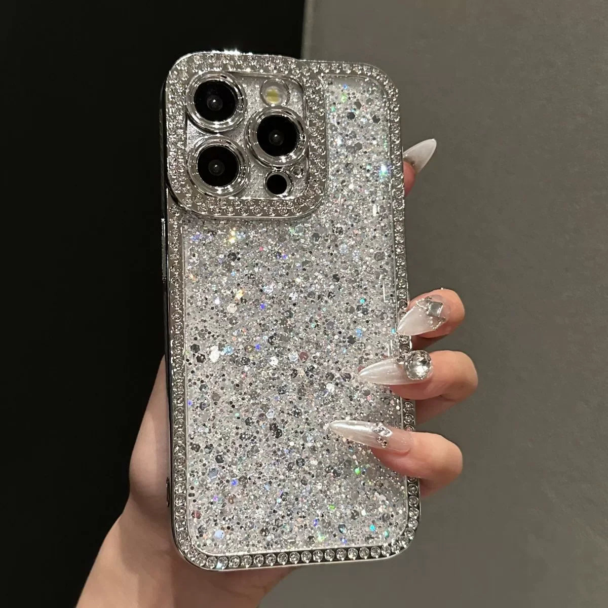 Bling Diamond Clear Case for iPhone 11-15 Pro Max Plus Soft Shockproof Cover