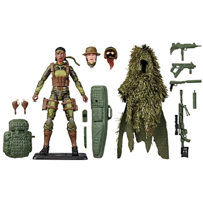 Original Hasbro G.I. Joe Classified Series Anniversary Action Marine-Sniper Action Figure Model Toy Gift Collection