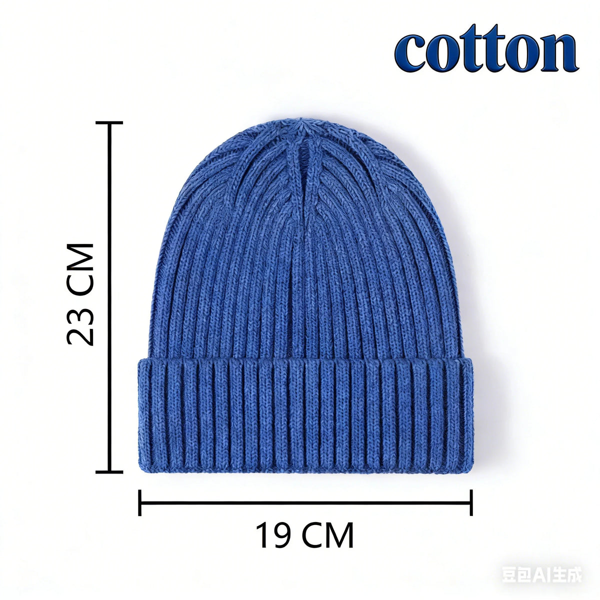 Winter Wool Knitted Beanie Hat Men Women Warm Cap Unisex Skull Cap