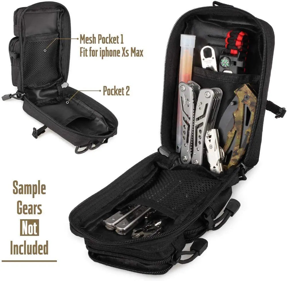 Tactical Outdoor Camping Bag Military Molle EDC Waist Pack Medical Pouch