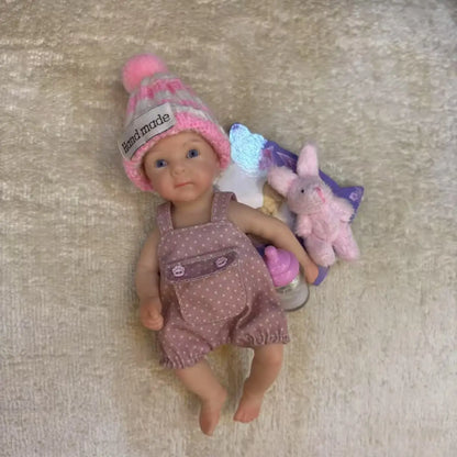6 Inch Bettie Silicone Reborn Doll for Birthday Gifts - Girl or Boy