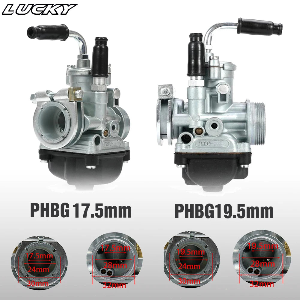 PHBG 17-21mm Racing Carburetor For JOG50 JOG90 BWS100 RG50 DIO50-90 Scooter