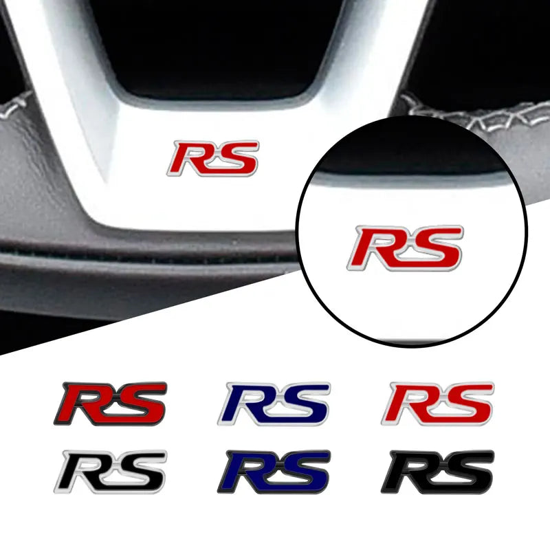 Car Steering Wheel Emblem Decor for Honda Civic Mugen