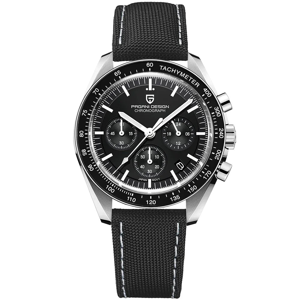 PAGANI DESIGN 2024 New Men's Watches Top Luxury Quartz Watch For Men Auto Date Speed Chronograph AR Sapphire Mirror Wrist watch-EXPROTAS
