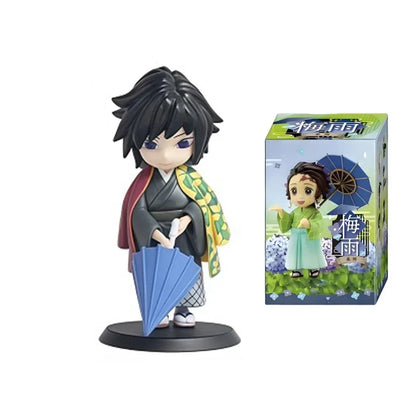 Blind Box Demon Slayer Figures Tanjiro Nezuko Kamado Anime Collectibles